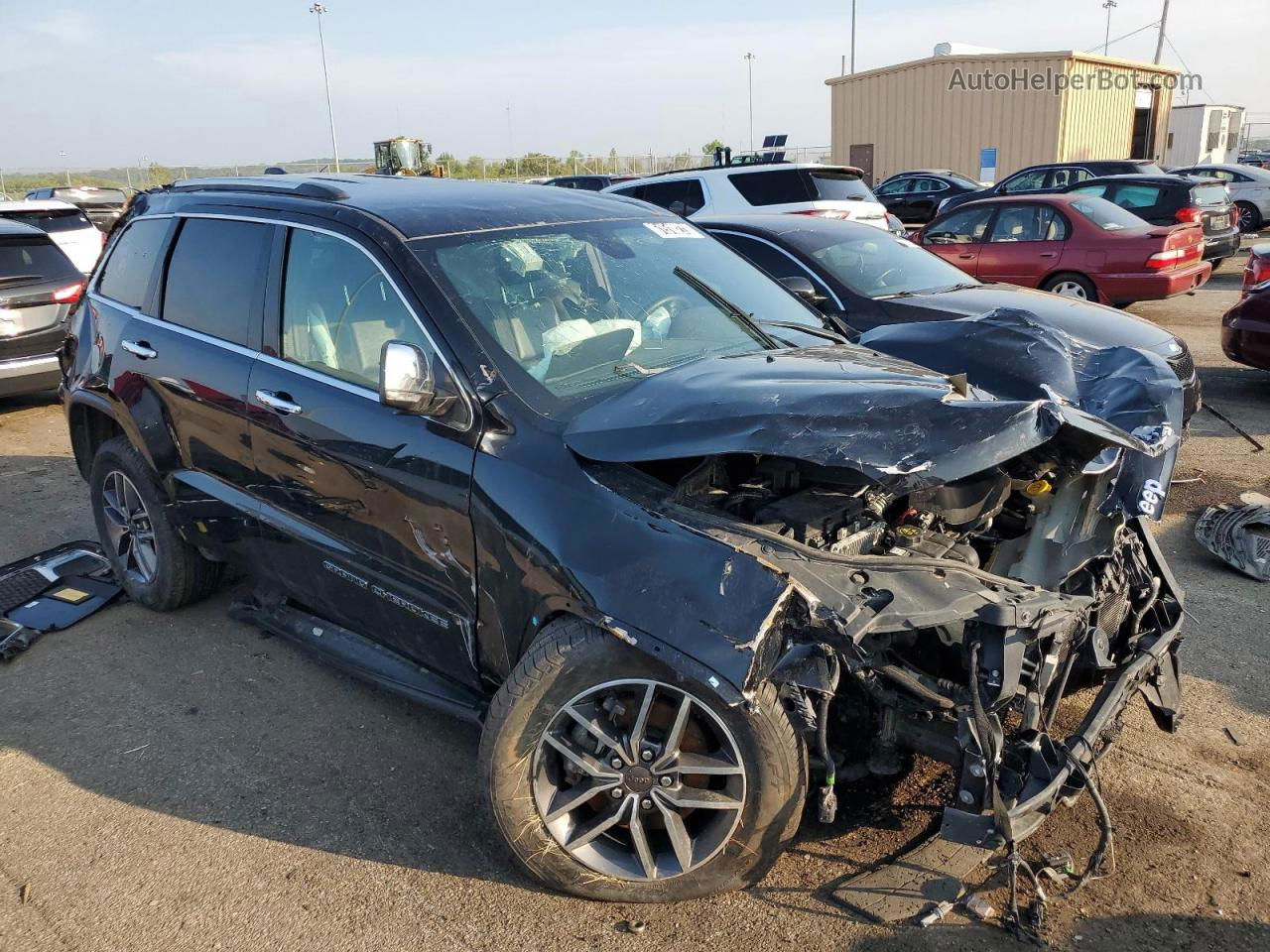 2019 Jeep Grand Cherokee Limited Black vin: 1C4RJFBGXKC759709