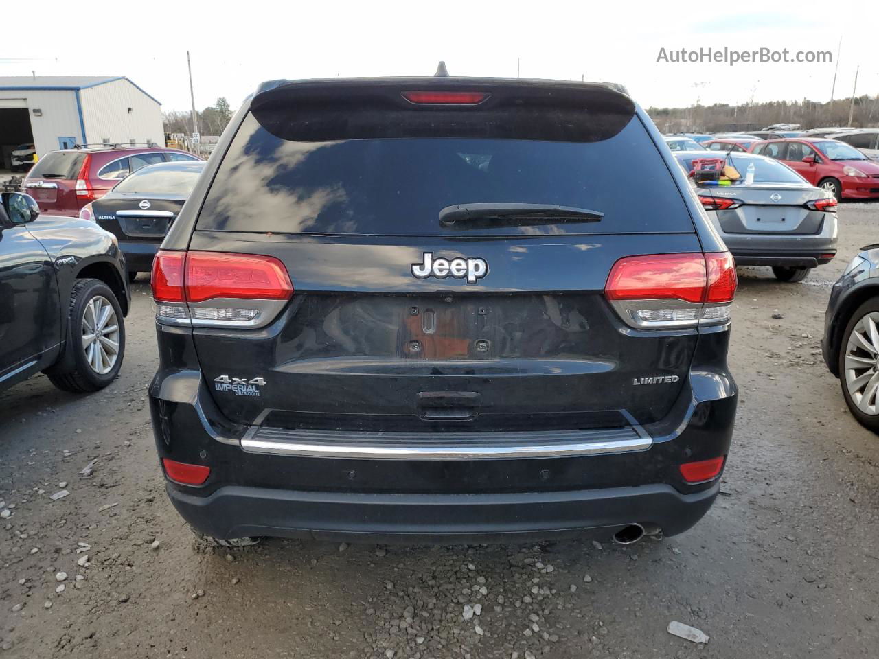 2019 Jeep Grand Cherokee Limited Черный vin: 1C4RJFBGXKC809346