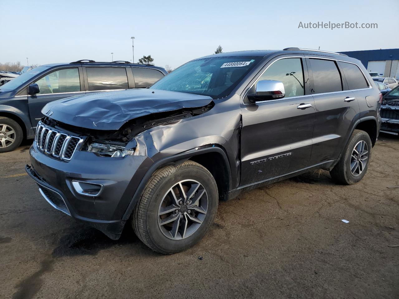 2021 Jeep Grand Cherokee Limited Gray vin: 1C4RJFBGXMC534452