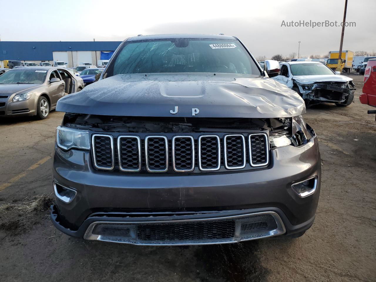 2021 Jeep Grand Cherokee Limited Gray vin: 1C4RJFBGXMC534452