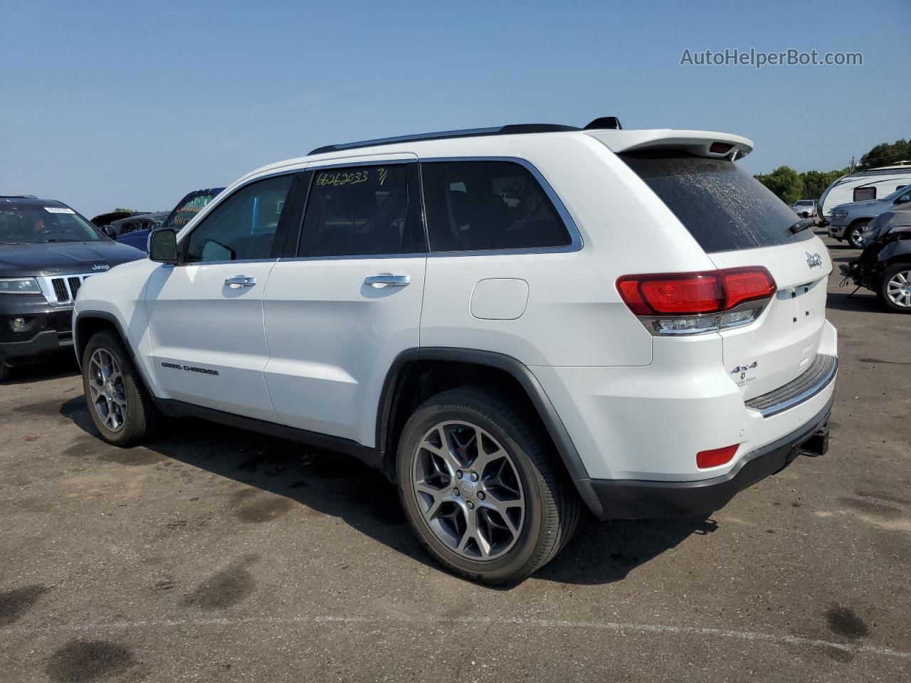 2021 Jeep Grand Cherokee Limited White vin: 1C4RJFBGXMC600739