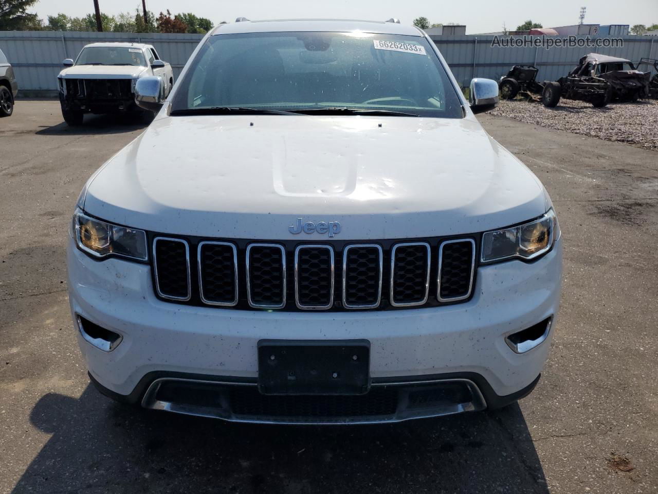 2021 Jeep Grand Cherokee Limited White vin: 1C4RJFBGXMC600739