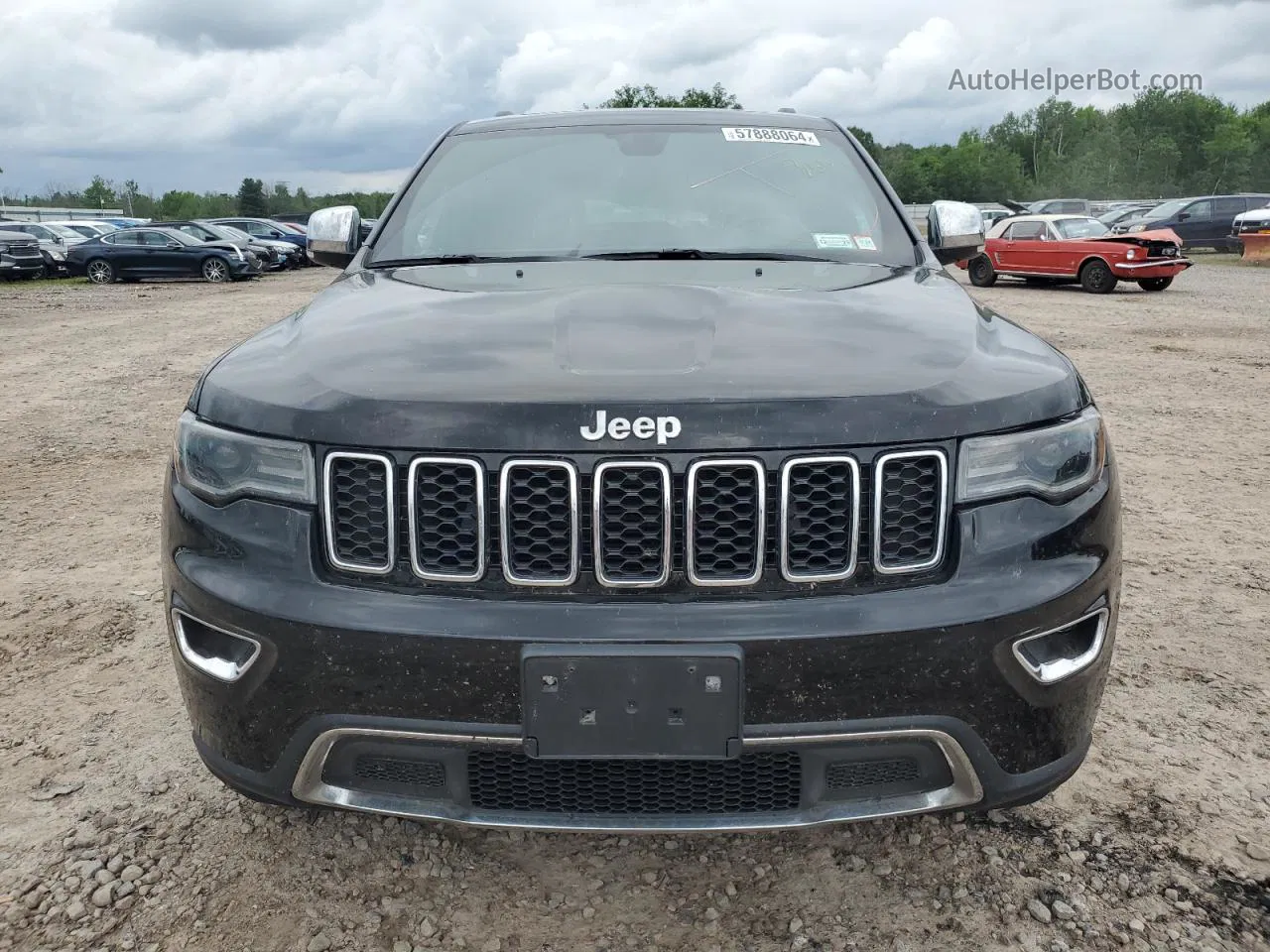 2021 Jeep Grand Cherokee Limited Черный vin: 1C4RJFBGXMC826943