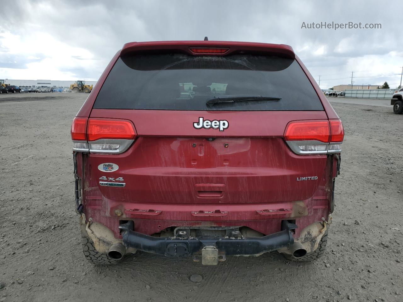 2014 Jeep Grand Cherokee Limited Maroon vin: 1C4RJFBM0EC486211