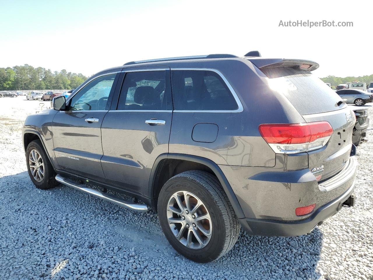 2014 Jeep Grand Cherokee Limited Gray vin: 1C4RJFBM1EC486671