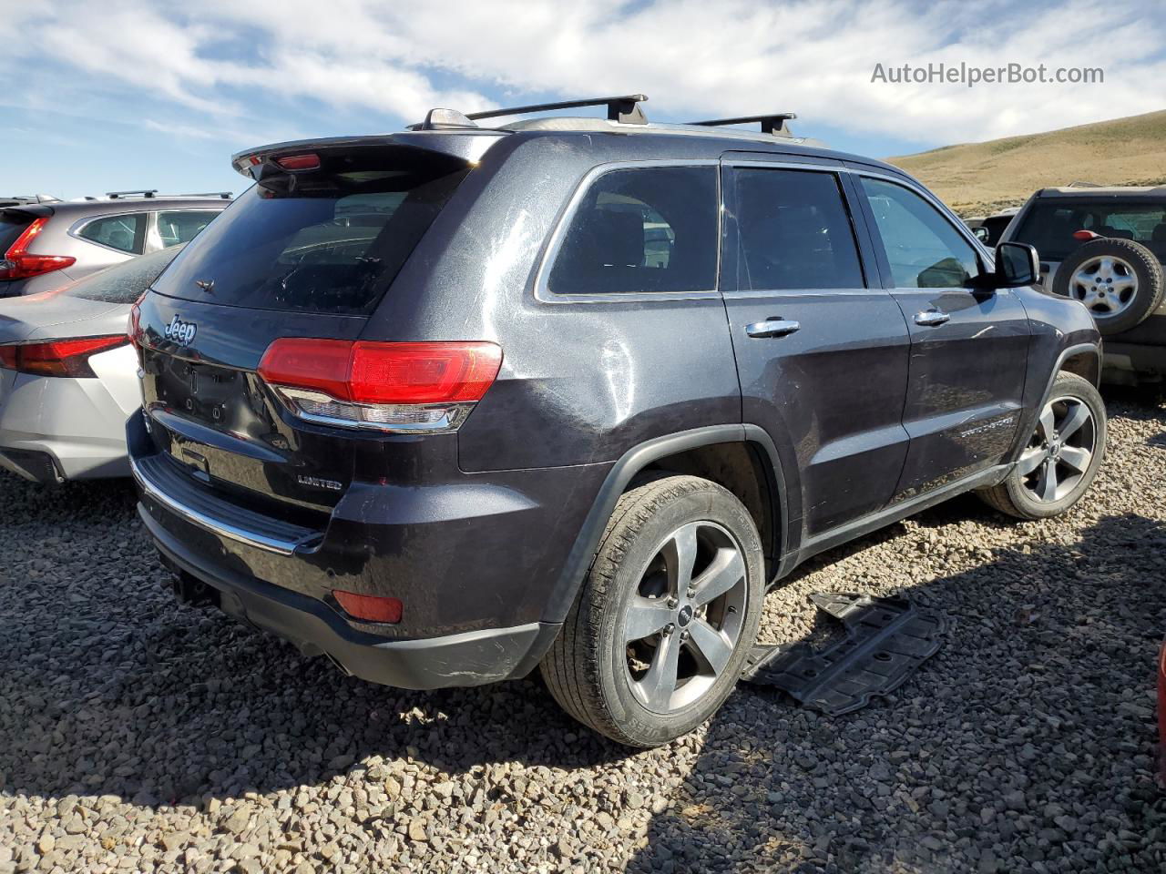 2014 Jeep Grand Cherokee Limited Черный vin: 1C4RJFBM2EC376387