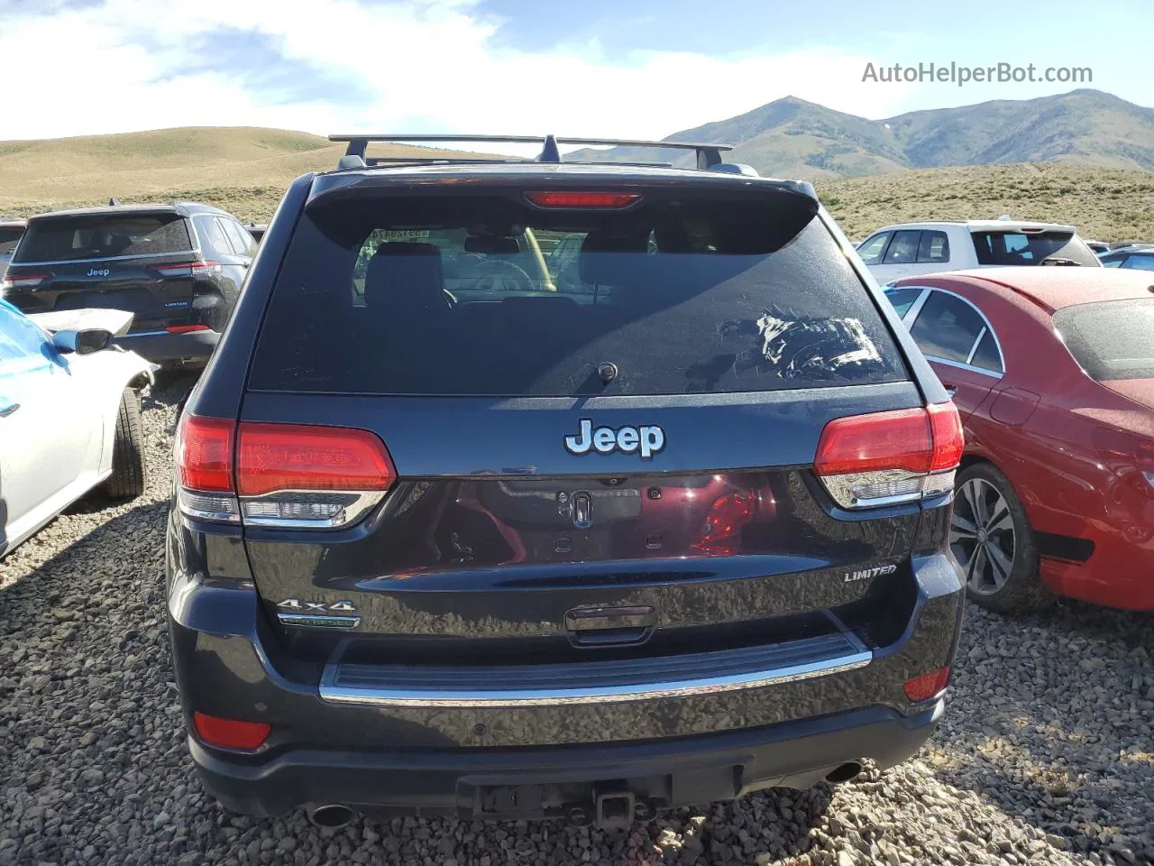 2014 Jeep Grand Cherokee Limited Black vin: 1C4RJFBM2EC376387