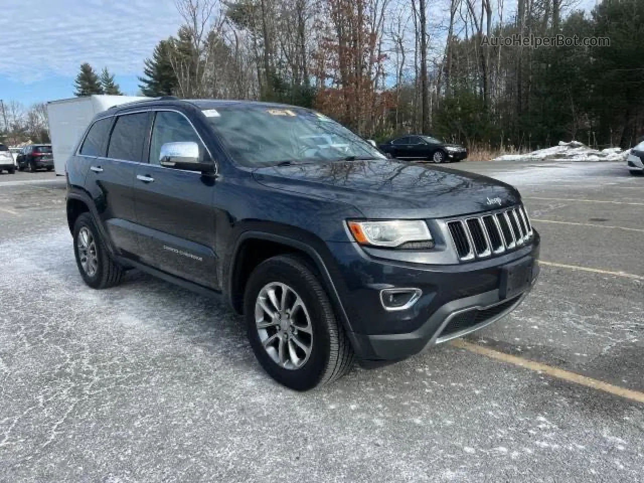 2014 Jeep Grand Cherokee Limited Black vin: 1C4RJFBM7EC384727