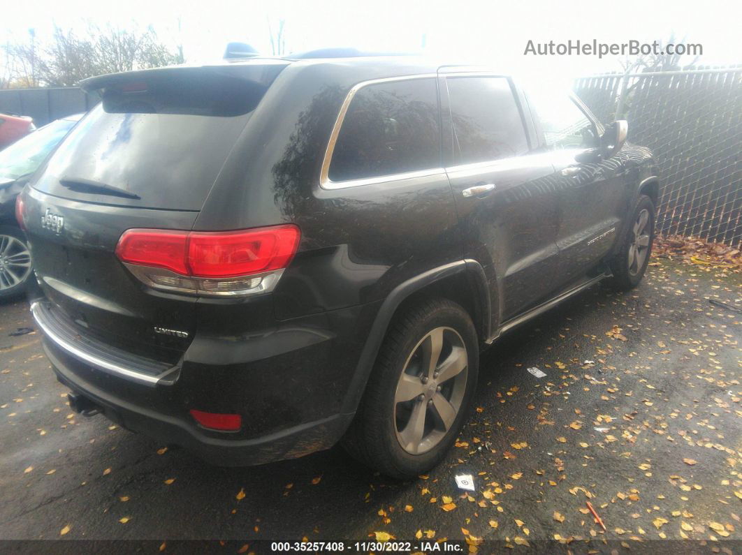 2015 Jeep Grand Cherokee Limited Black vin: 1C4RJFBM8FC675402