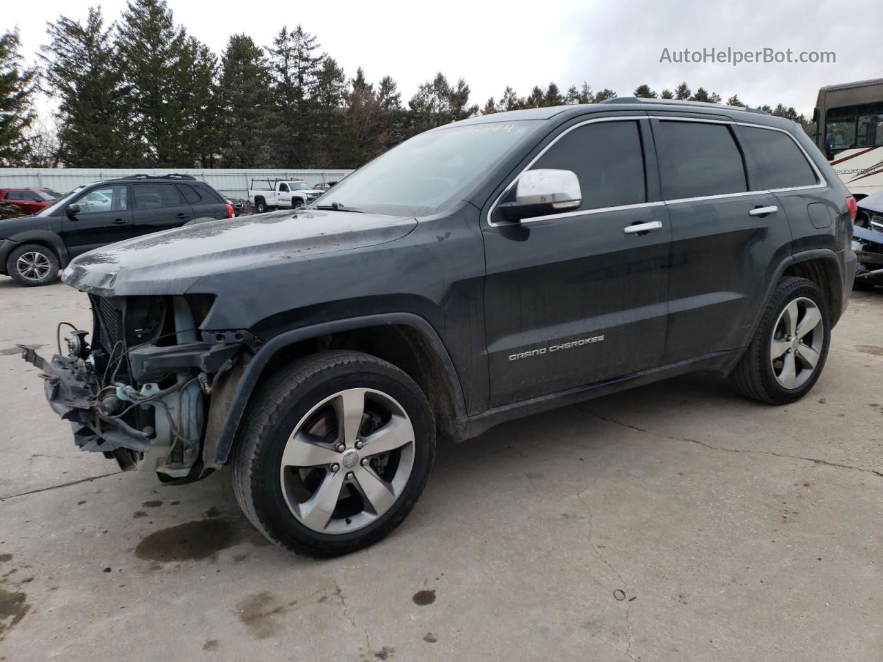 2014 Jeep Grand Cherokee Limited Черный vin: 1C4RJFBMXEC365105