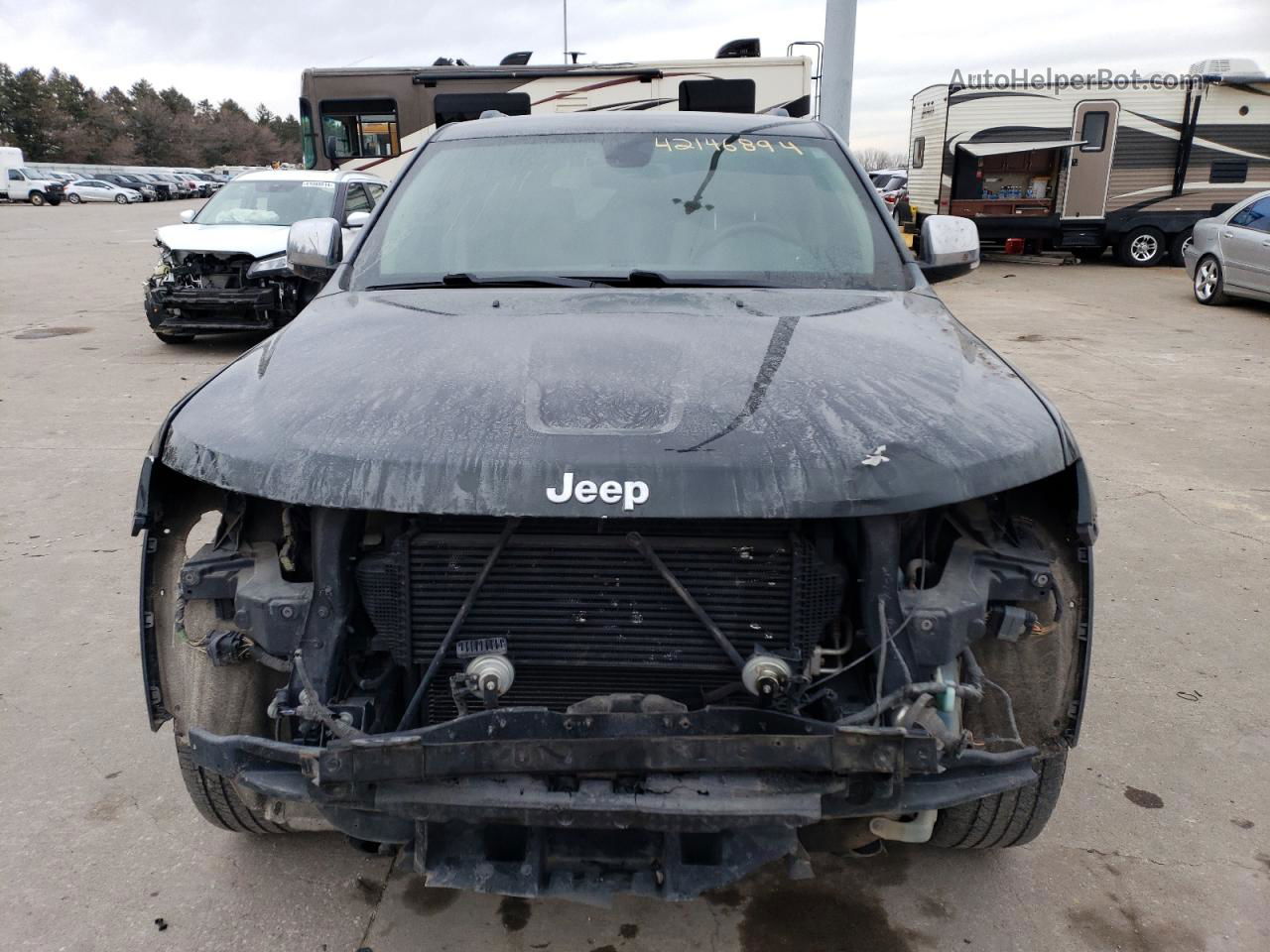 2014 Jeep Grand Cherokee Limited Black vin: 1C4RJFBMXEC365105