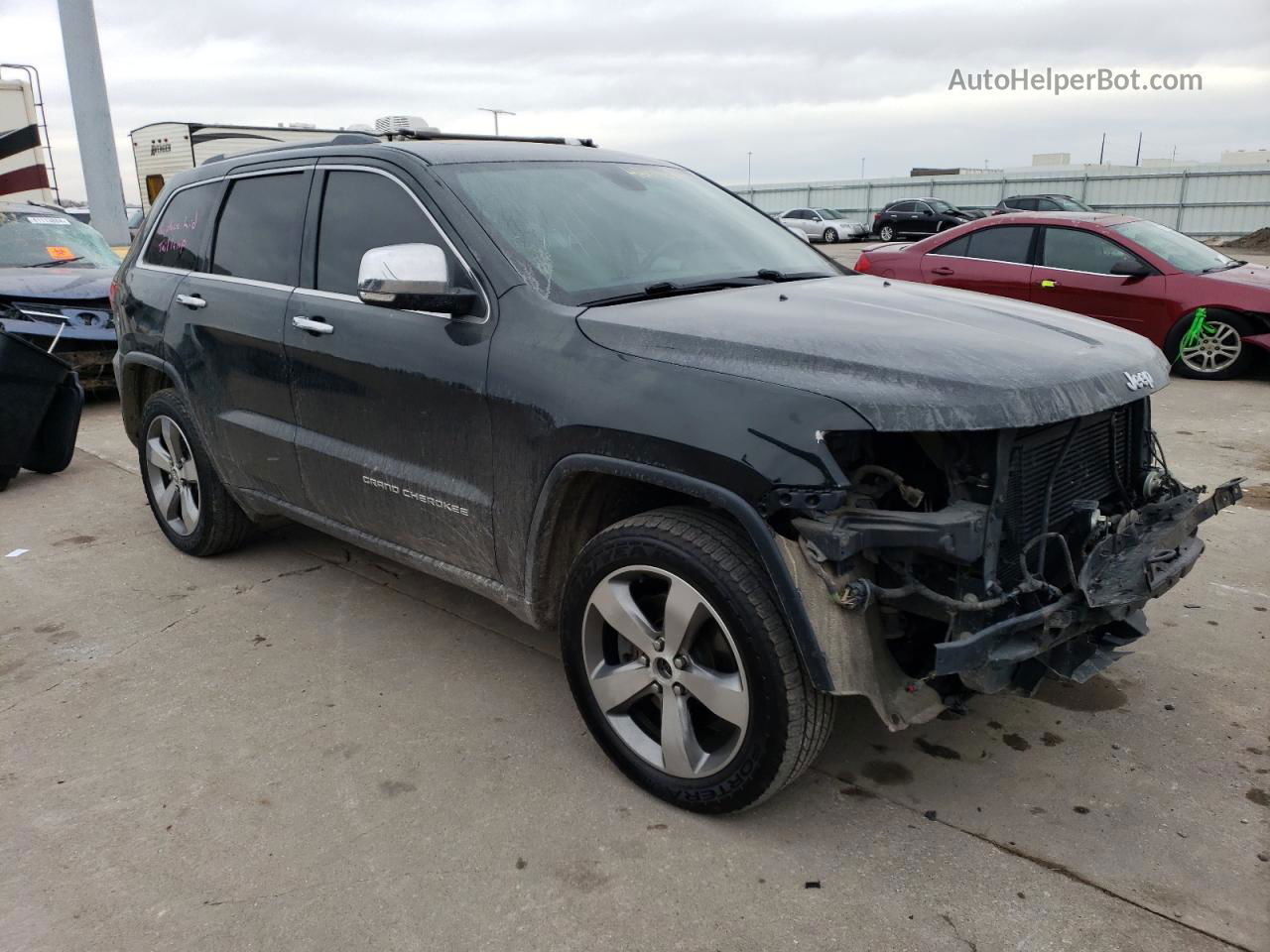 2014 Jeep Grand Cherokee Limited Black vin: 1C4RJFBMXEC365105