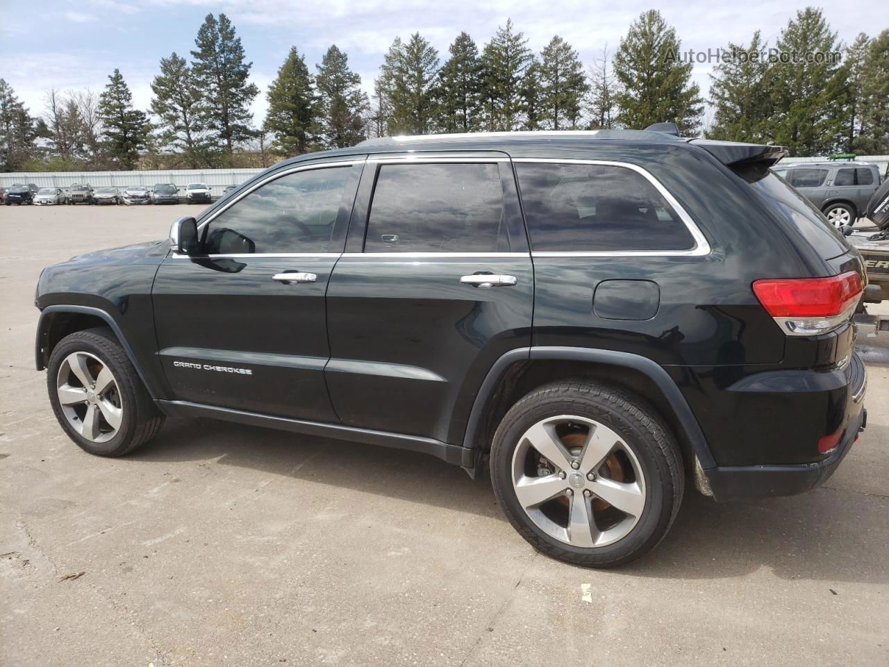 2014 Jeep Grand Cherokee Limited Green vin: 1C4RJFBMXEC365105