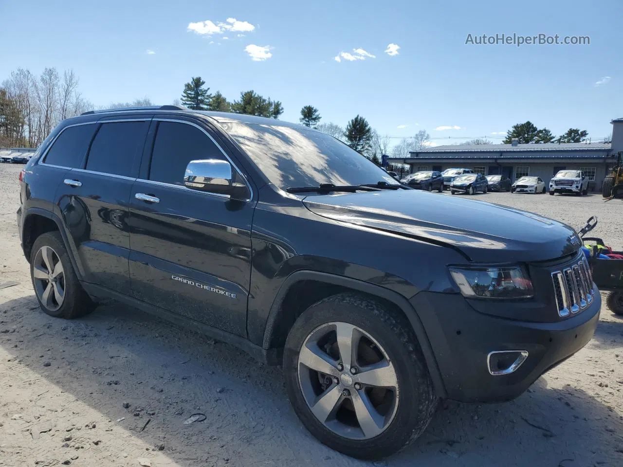 2014 Jeep Grand Cherokee Limited Black vin: 1C4RJFBT0EC121566