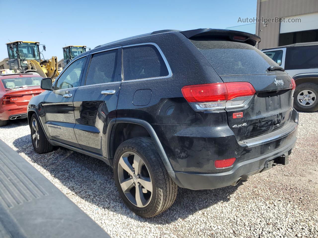 2014 Jeep Grand Cherokee Limited Black vin: 1C4RJFBT0EC258748