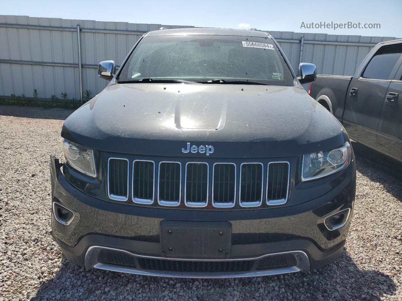 2014 Jeep Grand Cherokee Limited Black vin: 1C4RJFBT0EC258748