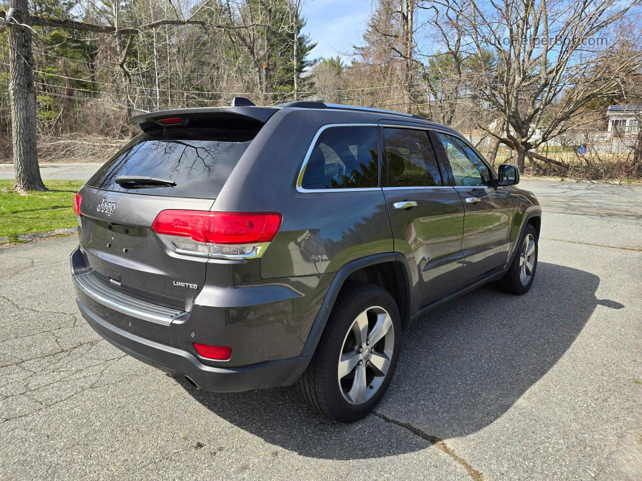 2014 Jeep Grand Cherokee Limited Gray vin: 1C4RJFBT1EC173188