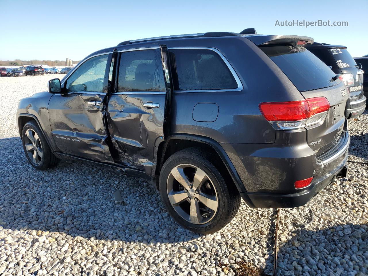 2014 Jeep Grand Cherokee Limited Gray vin: 1C4RJFBT2EC195362