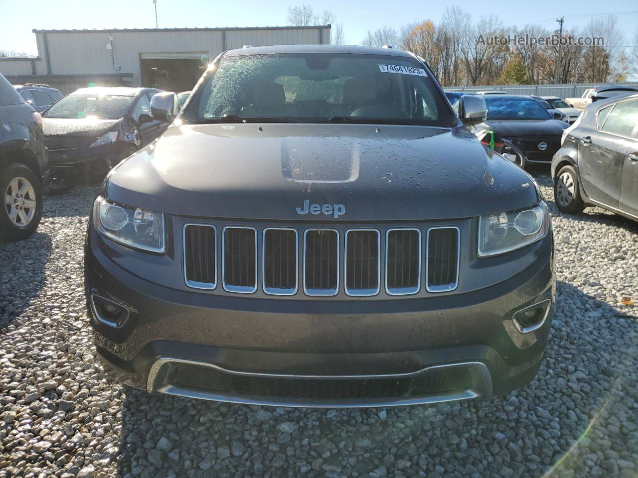 2014 Jeep Grand Cherokee Limited Gray vin: 1C4RJFBT2EC195362