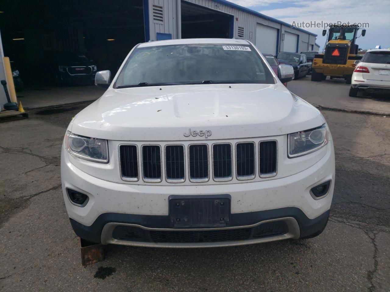 2014 Jeep Grand Cherokee Limited Белый vin: 1C4RJFBT3EC210001