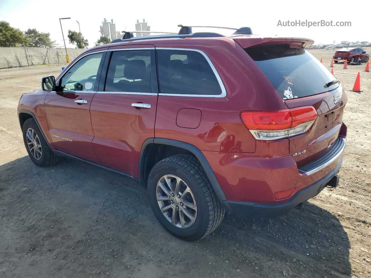 2014 Jeep Grand Cherokee Limited Red vin: 1C4RJFBT4EC177901