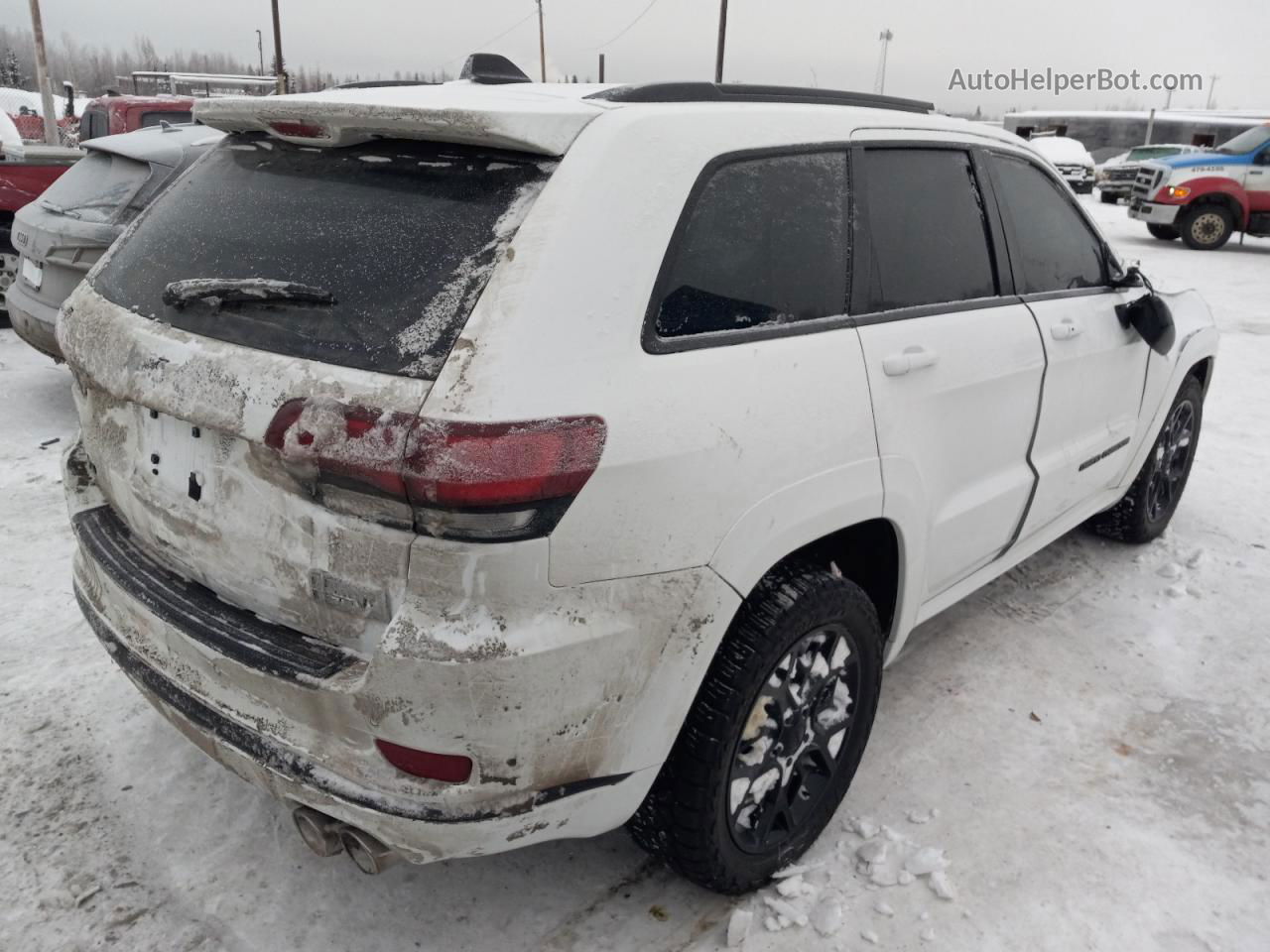 2021 Jeep Grand Cherokee Limited Белый vin: 1C4RJFBT5MC756863