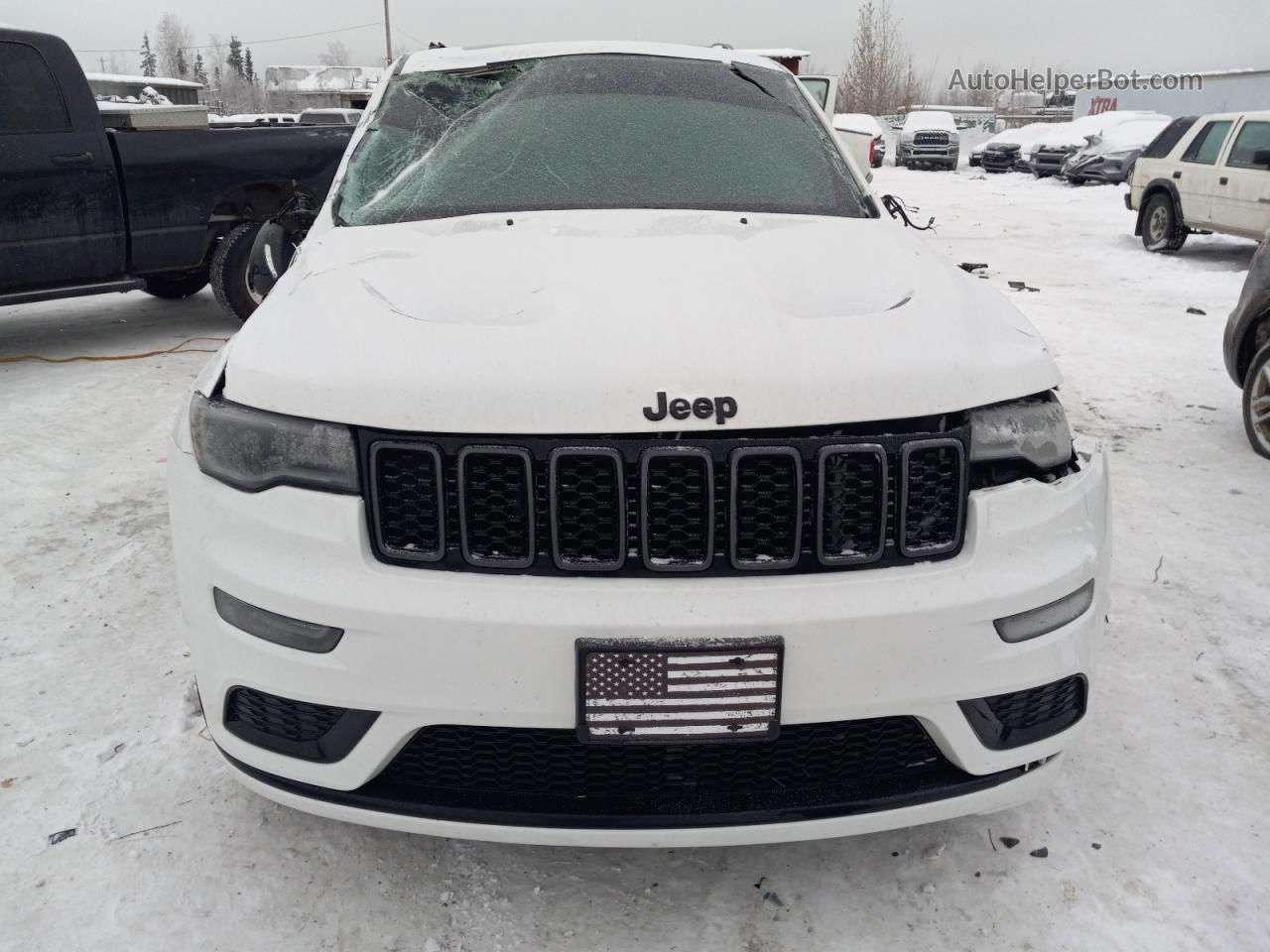 2021 Jeep Grand Cherokee Limited White vin: 1C4RJFBT5MC756863