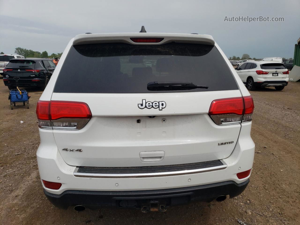 2014 Jeep Grand Cherokee Limited Белый vin: 1C4RJFBT7EC195874