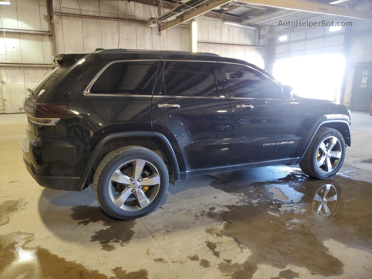 2014 Jeep Grand Cherokee Limited Черный vin: 1C4RJFBT8EC206297