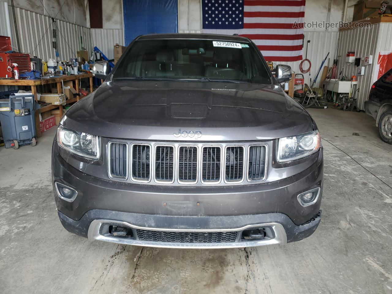 2014 Jeep Grand Cherokee Limited Charcoal vin: 1C4RJFBT8EC258951