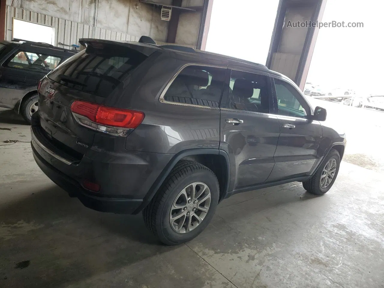 2014 Jeep Grand Cherokee Limited Угольный vin: 1C4RJFBT8EC258951