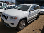 2014 Jeep Grand Cherokee Limited White vin: 1C4RJFBT9EC140391