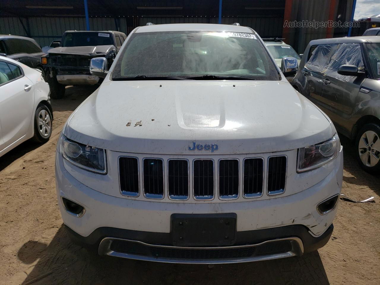 2014 Jeep Grand Cherokee Limited Белый vin: 1C4RJFBT9EC140391