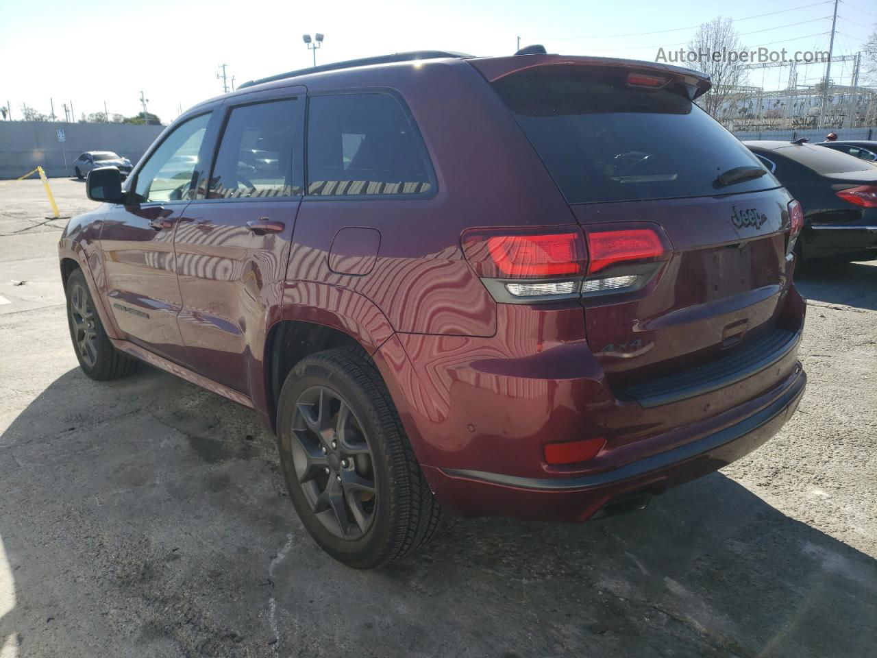 2019 Jeep Grand Cherokee Limited Burgundy vin: 1C4RJFBT9KC540270