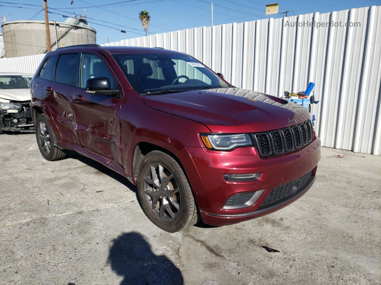 2019 Jeep Grand Cherokee Limited Burgundy vin: 1C4RJFBT9KC540270