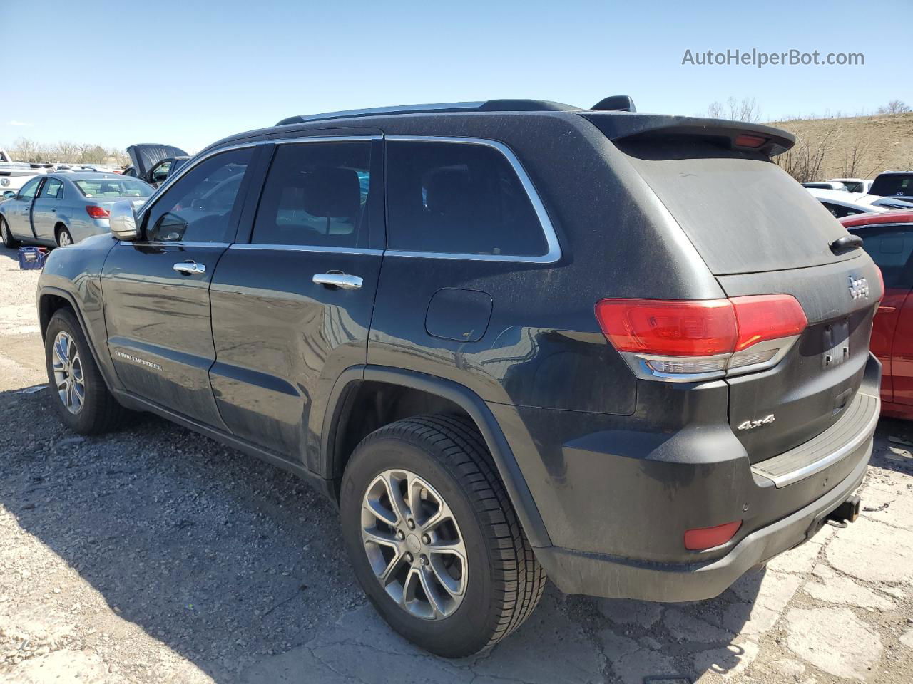 2014 Jeep Grand Cherokee Limited Black vin: 1C4RJFBTXEC140268