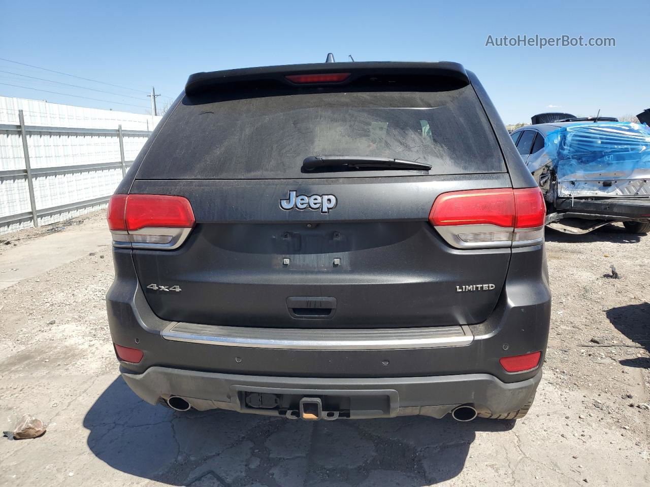 2014 Jeep Grand Cherokee Limited Black vin: 1C4RJFBTXEC140268