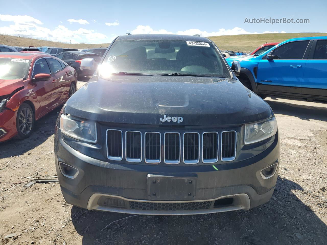 2014 Jeep Grand Cherokee Limited Черный vin: 1C4RJFBTXEC140268