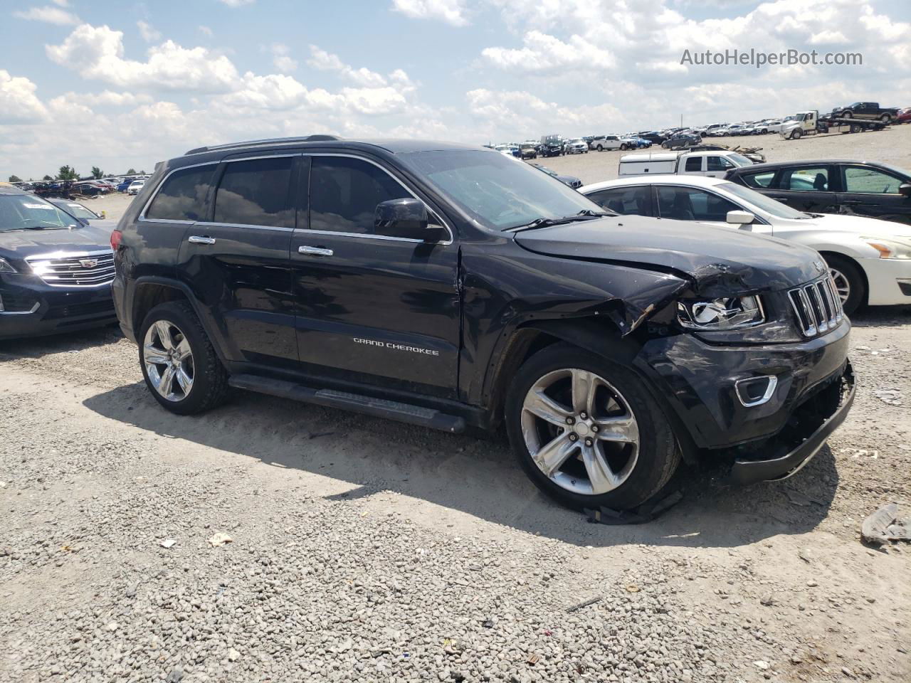 2014 Jeep Grand Cherokee Limited Black vin: 1C4RJFBTXEC179846