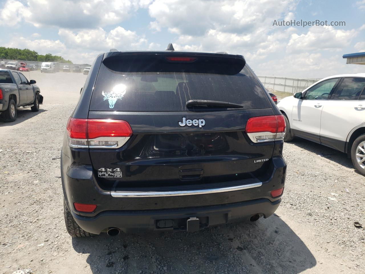 2014 Jeep Grand Cherokee Limited Black vin: 1C4RJFBTXEC179846