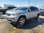 2014 Jeep Grand Cherokee Limited Silver vin: 1C4RJFBTXEC193861