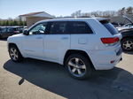 2014 Jeep Grand Cherokee Overland White vin: 1C4RJFCG0EC181476