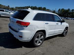 2014 Jeep Grand Cherokee Overland White vin: 1C4RJFCG0EC181476