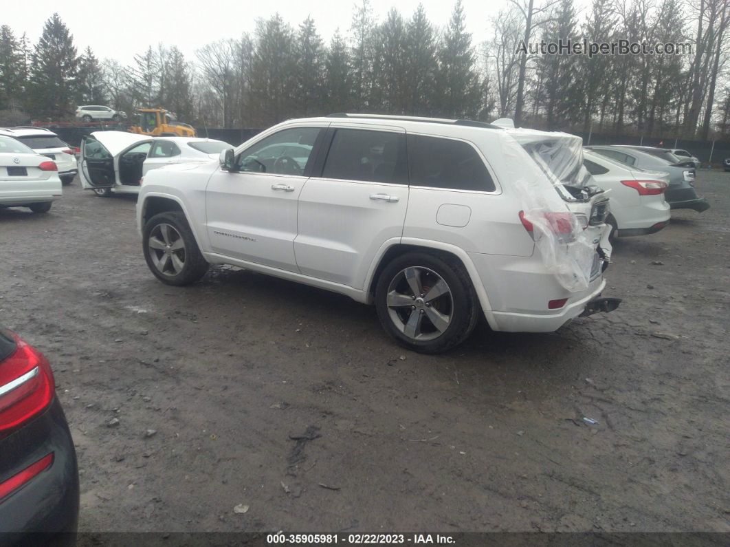 2015 Jeep Grand Cherokee Overland Белый vin: 1C4RJFCG0FC210069