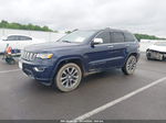 2017 Jeep Grand Cherokee Overland 4x4 Dark Blue vin: 1C4RJFCG0HC843402