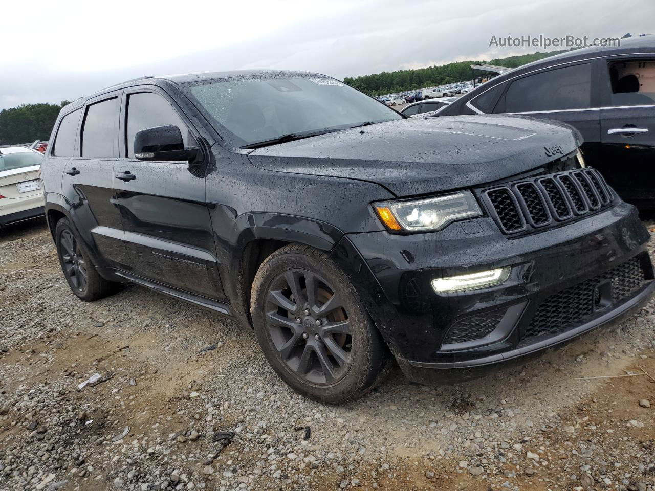 2019 Jeep Grand Cherokee Overland Black vin: 1C4RJFCG0KC687904