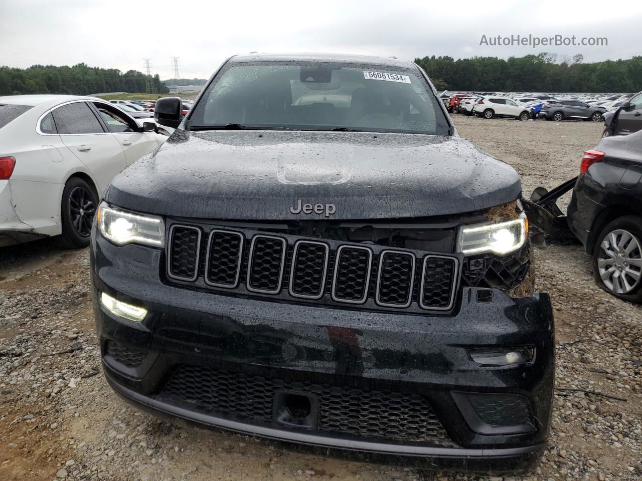 2019 Jeep Grand Cherokee Overland Black vin: 1C4RJFCG0KC687904