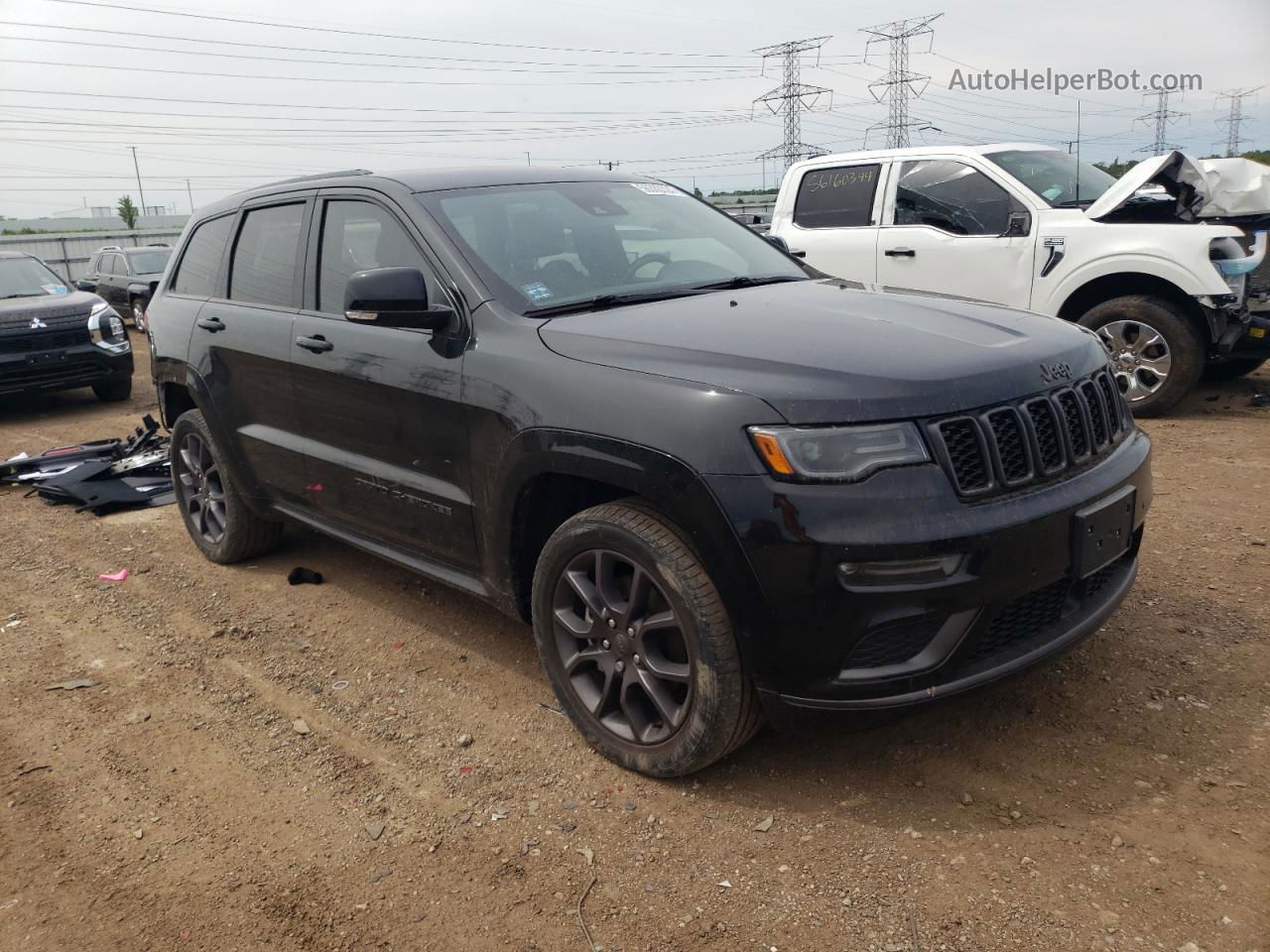 2021 Jeep Grand Cherokee Overland Black vin: 1C4RJFCG0MC726672