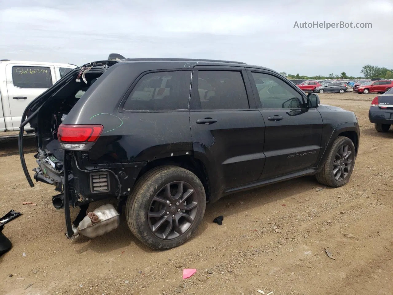 2021 Jeep Grand Cherokee Overland Black vin: 1C4RJFCG0MC726672