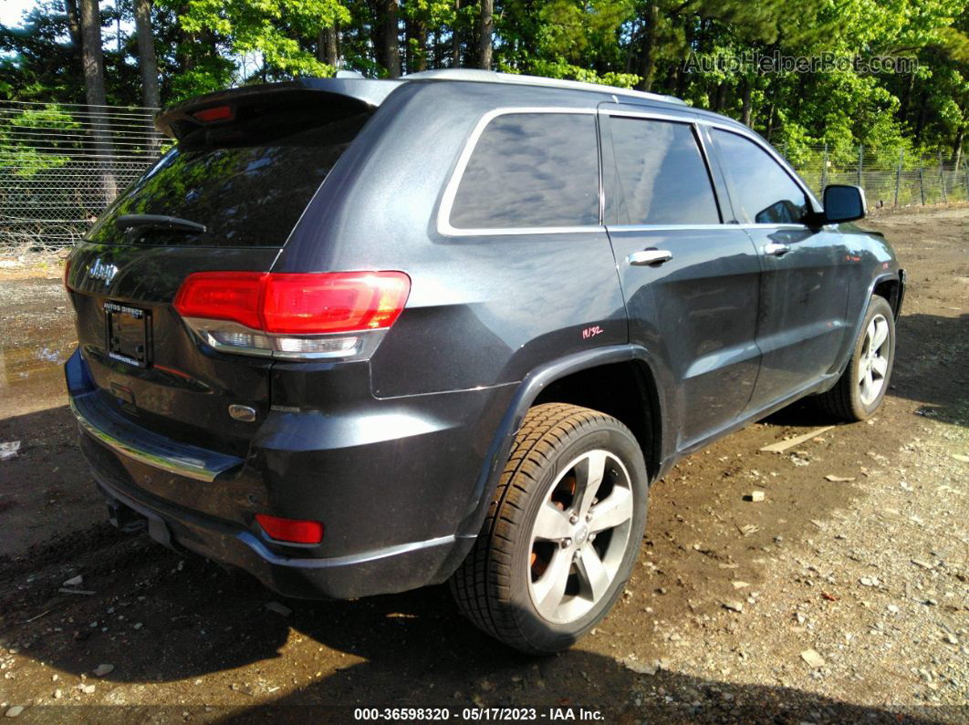 2015 Jeep Grand Cherokee Overland Gray vin: 1C4RJFCG1FC157575